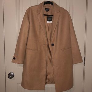 Topshop camel coat (6P)